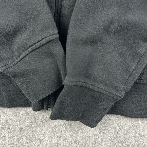 Hurley Hoodie Mens Large Black Rainbow Full Zip Hooded Skate Surf Logo Pockets - Picture 4 of 13